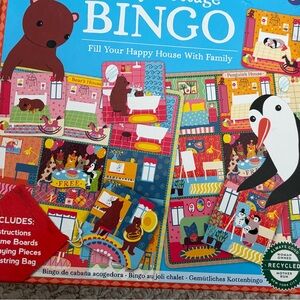 Cozy Cottage Kids Bingo Game - Colorful Playset